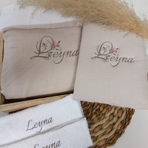 Mon Coffret en gaze de coton : Mon essentiel pour la maternité