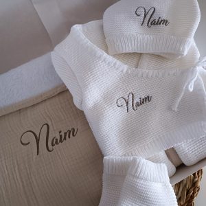 Mes calins de coton en Laine : mon coffret unisexe